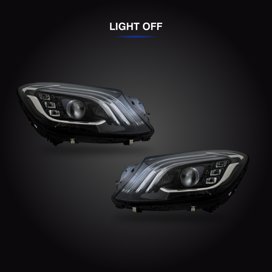 HW62 Full OEM Headlights (Mercedez Benz W222 S-Class)