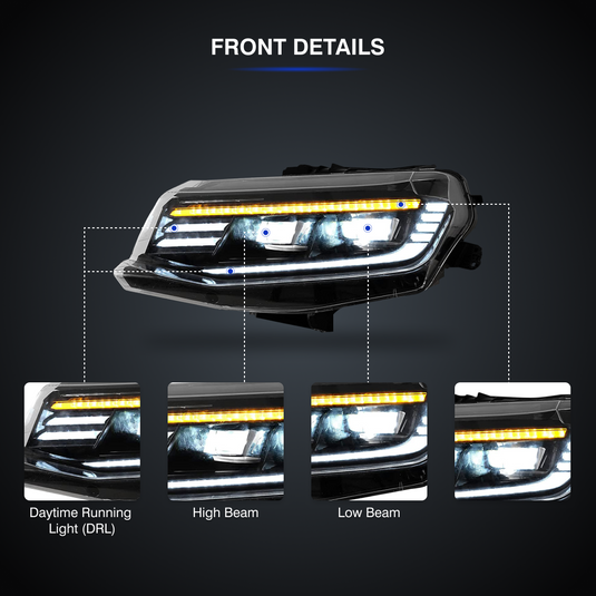 CVH2 LED Headlight Chevrolet Camaro 2016-2019