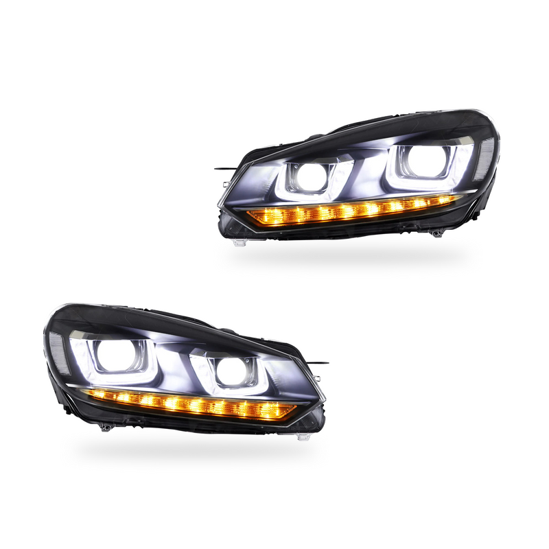 Load image into Gallery viewer, VWH1 LED Headlights Volkswagen Golf MK6 2010-2014

