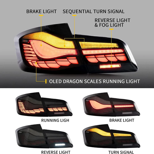OLED Tail Lights BMW 5 SERIES (2011-2017)